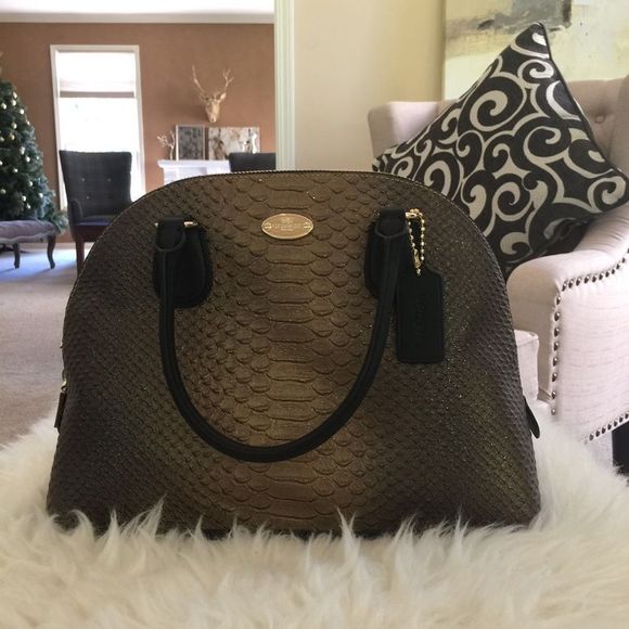 NWT COACH CORA DOMED SATCHEL - Picture 4 of 11